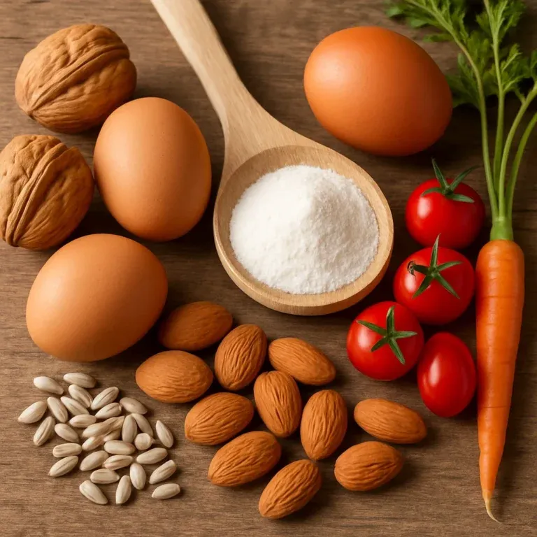 Biotin, natural food sources