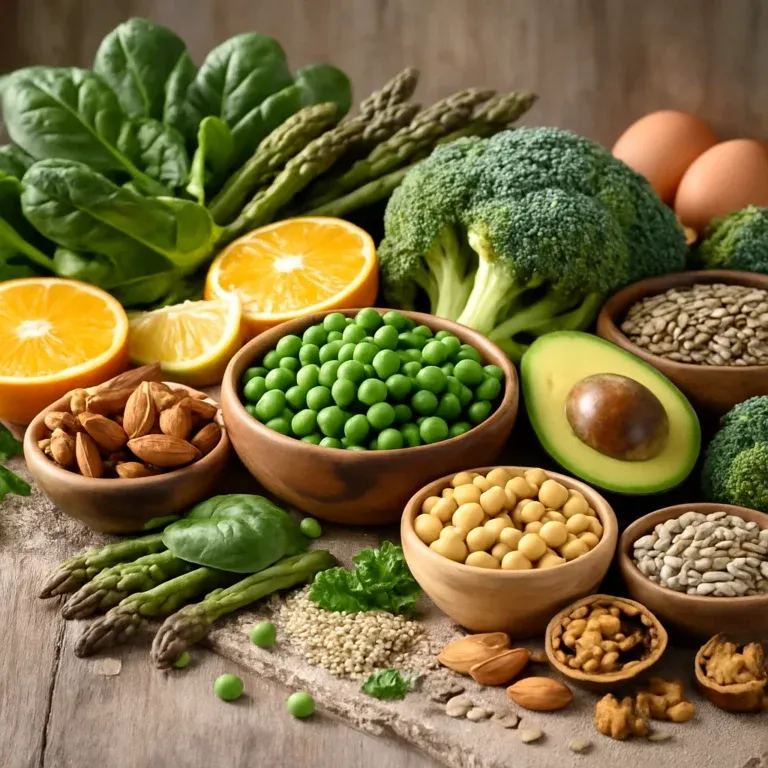 Folate, natural food sources